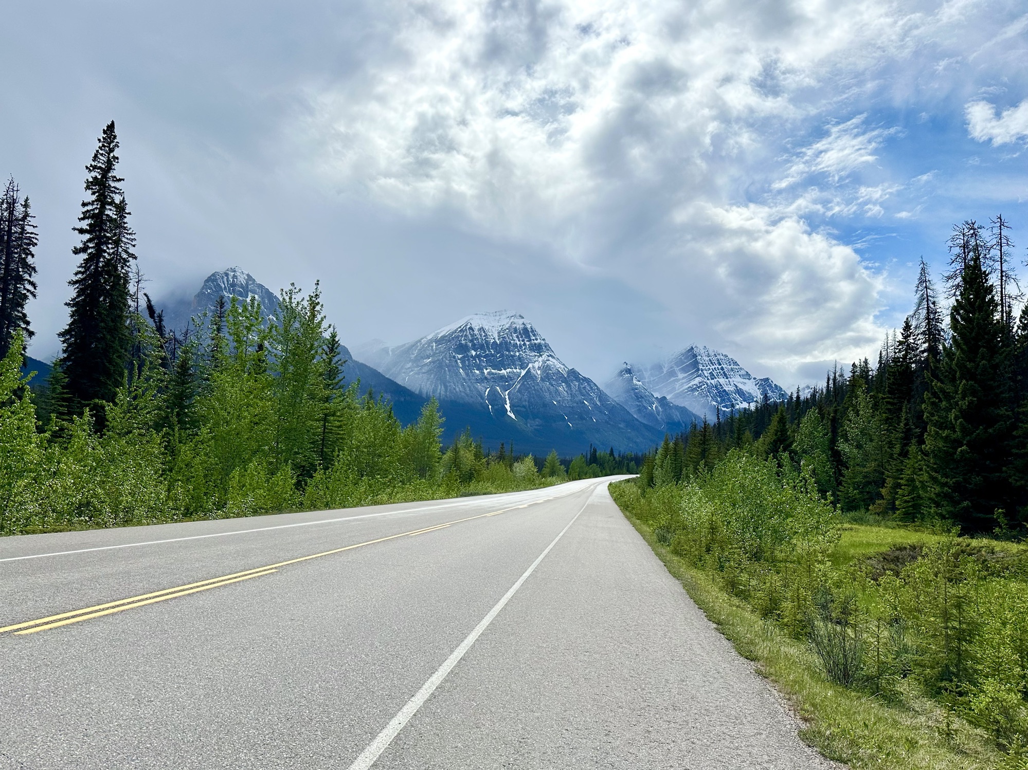 Various spots along the Icefields Parkway, one of the world’s best ...